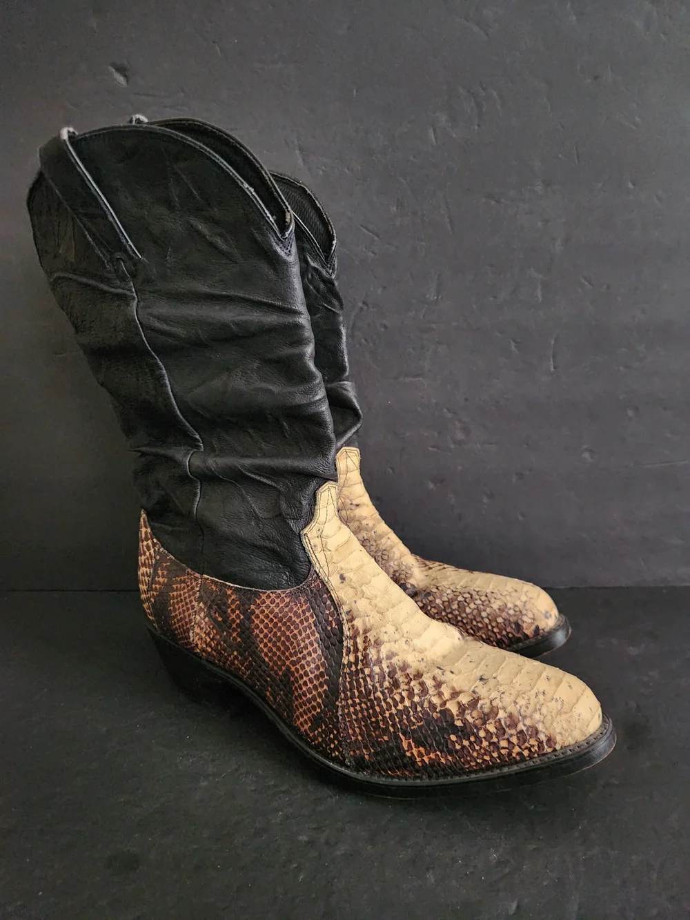 Durango Leather Python Snakeskin Boot Men's Size 11EE (DB631)